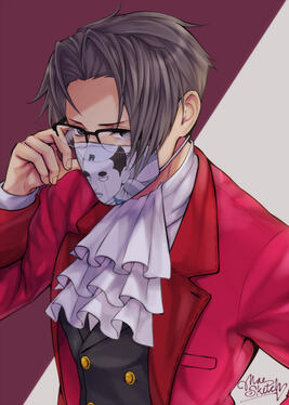 edgey and his steel samurai mask what a fanboy i love him sm